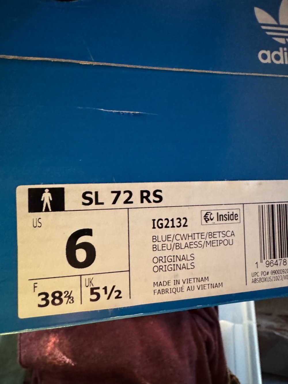Adidas SL 72 RS - Picture 10 of 12